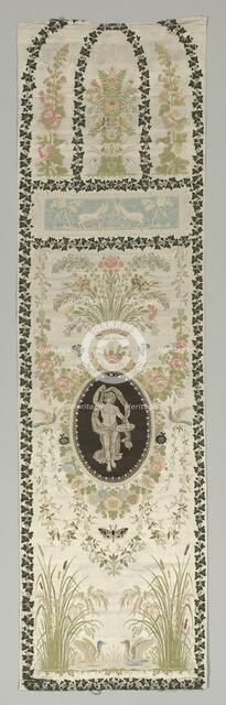 Wall Covering with Classical Figure, late 1700s - early 1800s. Creator: Philippe de Lasalle (French, 1723-1805); Camille Pernon & Cie (French).