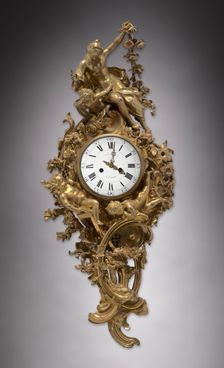 Wall Clock, c. 1750-1760. Creator: Unknown