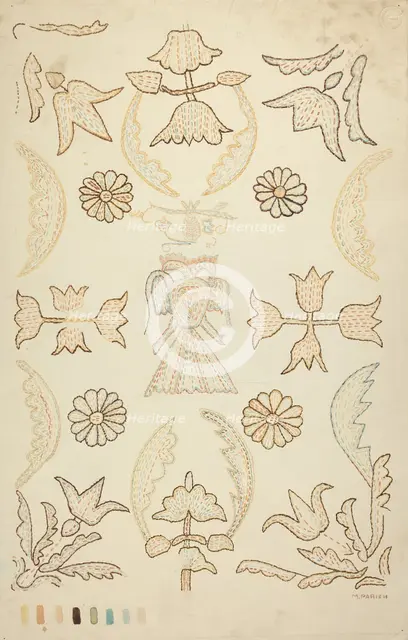 Wall Decoration, 1935/1942. Creator: Marjery Parish.