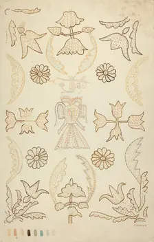 Wall Decoration, 1935/1942. Creator: Marjery Parish
