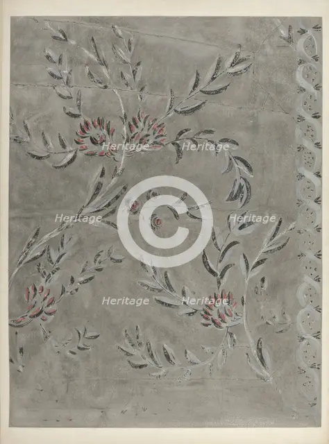 Wall Decoration, c. 1938. Creator: Martin Partyka.