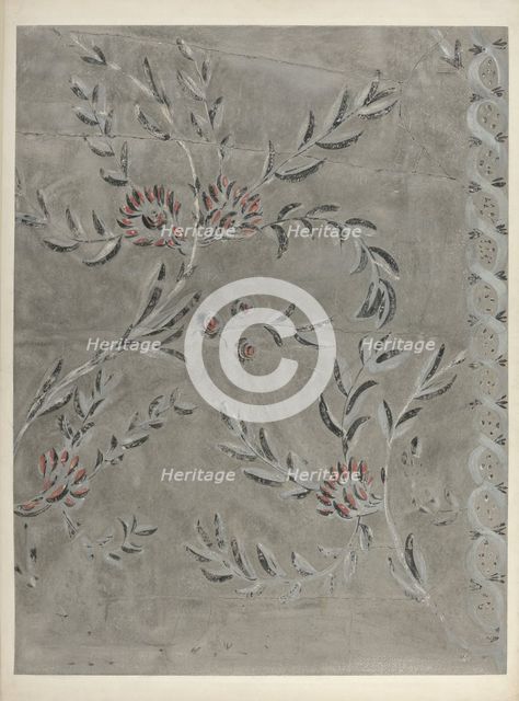 Wall Decoration, c. 1938. Creator: Martin Partyka.