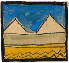 Wall Decoration Design, 1918. Artist: Schiele, Egon (1890–1918)