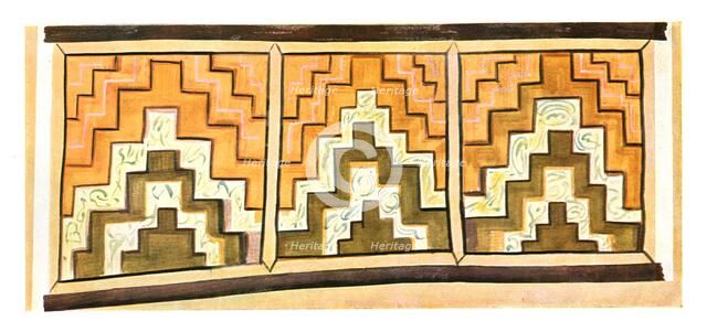 Wall decoration in the Stylos Monastery, Turkey, (1928). Creator: Unknown.