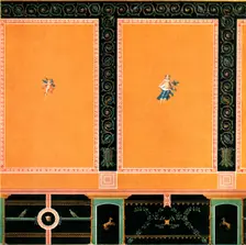 Wall decoration, Pompeii, Italy, (1928). Creator: Unknown