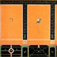 Wall decoration, Pompeii, Italy, (1928). Creator: Unknown