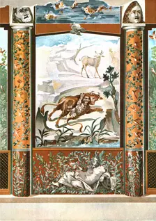 Wall decoration, Pompeii, Italy, (1928). Creator: Unknown