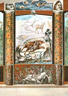 Wall decoration, Pompeii, Italy, (1928). Creator: Unknown