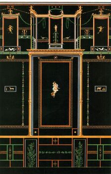 Wall decoration, Pompeii, Italy, (1928). Creator: Unknown