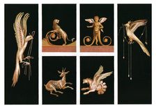 Wall decoration, Pompeii, Italy, (1928). Creator: Unknown