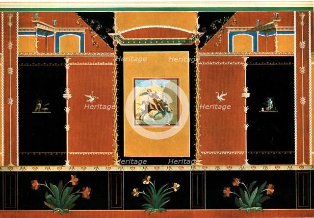 Wall decoration, Pompeii, Italy, (1928). Creator: Unknown.