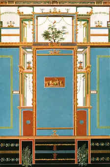 Wall decoration, Pompeii, Italy, (1928). Creator: Unknown