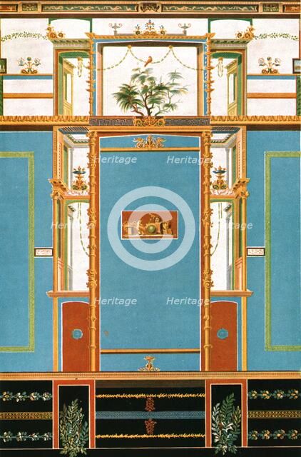 Wall decoration, Pompeii, Italy, (1928). Creator: Unknown.