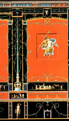 Wall decoration, Pompeii, Italy, (1928). Creator: Unknown