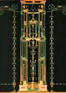 Wall decoration, Pompeii, Italy, (1928). Creator: Unknown