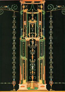 Wall decoration, Pompeii, Italy, (1928). Creator: Unknown