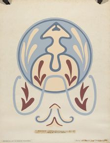 Wall Design - Asistencia of San Antonio de Pala From the Portfolio: "Decorative...California". Creator: Unknown