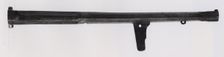 Wall Gun (Hakenbüchse) with Stock and Stand, Europe, early 16th century. Creator: Unknown