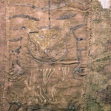 Wall-hanging of Tiger from Tomb at Noin Ula, North Mongolia, c1st century BC