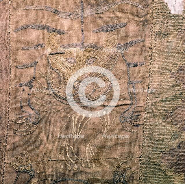 Wall-hanging of Tiger from Tomb at Noin Ula, North Mongolia, c1st century BC. Artist: Unknown.