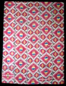 Wall Hanging Composed of Five Panels, Uzbekistan, 1850/75. Creator: Unknown