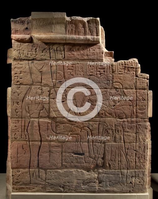 Wall of Aspelta, c600-580 BC. Artist: Unknown.