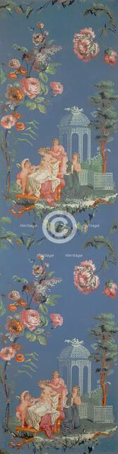 Wall Panel: Toilette of Venus, France, 18th century. Creator: Unknown.