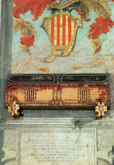Wall Paintings and tomb of the Count of Barcelona Ramon Berenguer I the Older (1024 - 1076)