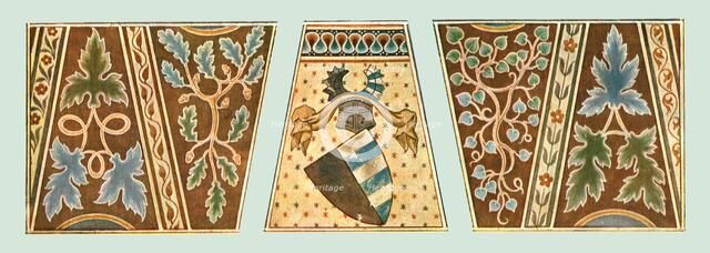 Wall paintings in the Church of St Gieri, Rhazuns, Grisons, Switzerland, (1928). Creator: Unknown.