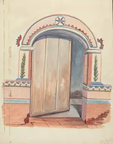 Wall Painting, 1935/1942. Creator: William Herbert