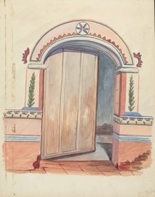 Wall Painting, 1935/1942. Creator: William Herbert