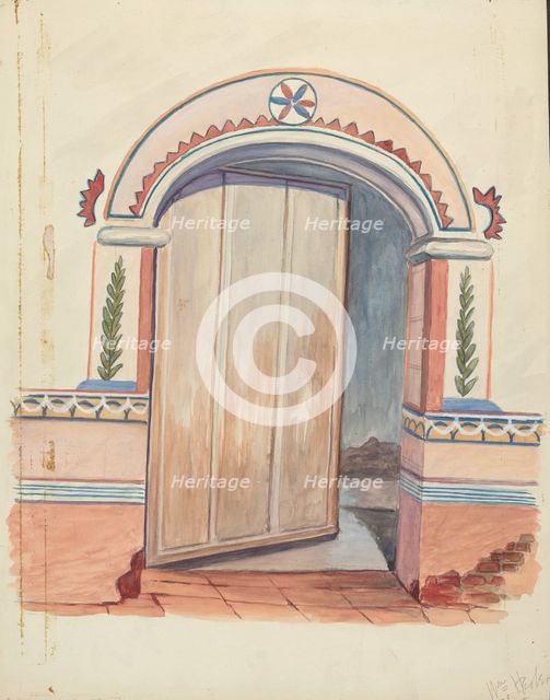Wall Painting, 1935/1942. Creator: William Herbert.