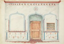 Wall Painting, 1935/1942. Creators: Harry Mann Waddell, Geoffrey Holt