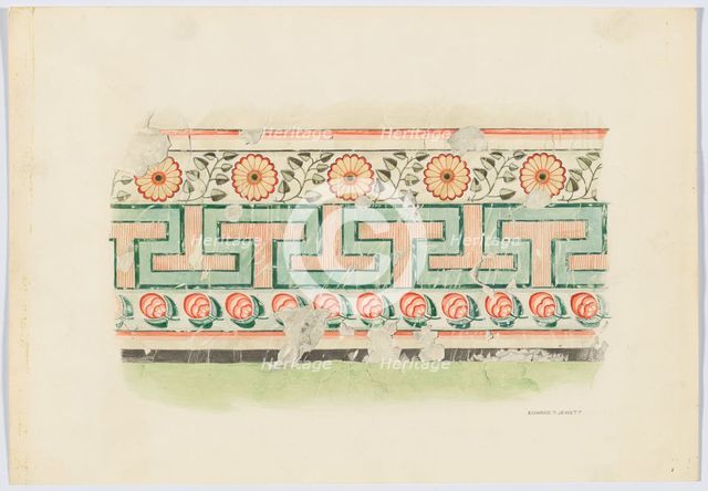 Wall Painting, 1939. Creator: Edward Jewett.
