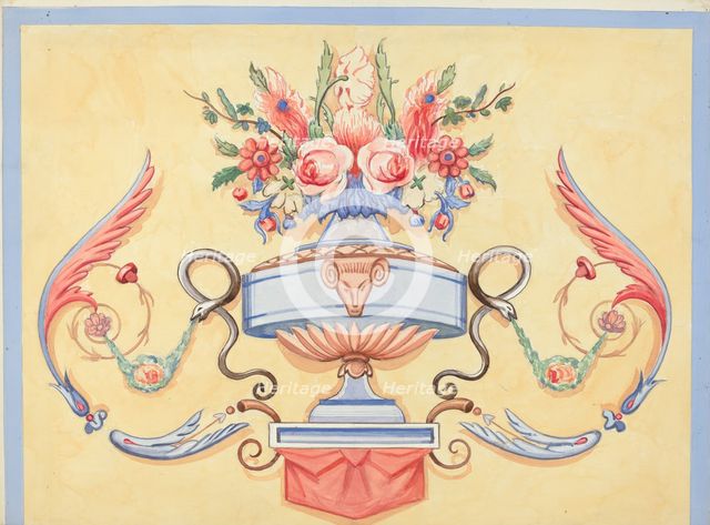 Wall Painting, c. 1936. Creator: Dana Bartlett.