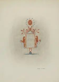 Wall Painting, c. 1939. Creator: George E. Rhone