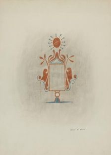 Wall Painting, c. 1939. Creator: George E. Rhone