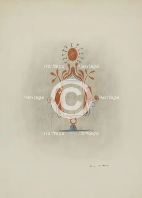 Wall Painting, c. 1939. Creator: George E. Rhone.