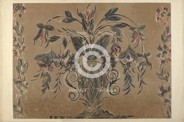 Wall Painting, c. 1939. Creator: Martin Partyka.