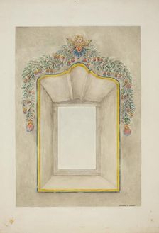 Wall Painting, c. 1940. Creator: Edward Jewett