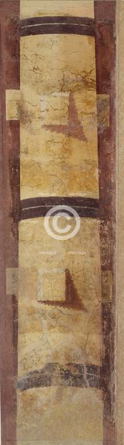 Wall painting, ca. 40-30 B.C.. Creator: Unknown.