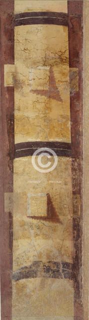 Wall painting, ca. 40-30 B.C.. Creator: Unknown.