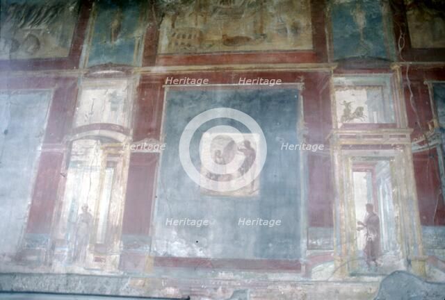 Wall painting from Pompeii, c1st century. Creator: Unknown.