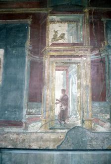 Wall painting from Pompeii, c1st century. Creator: Unknown