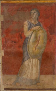 Wall painting from Room H of the Villa of P. Fannius Synistor at Boscoreale, ca. 50-40 B.C. Creator: Unknown