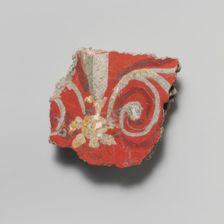 Wall painting fragment, 1st century A.D.. Creator: Unknown