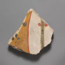 Wall painting fragment, 1st century A.D.. Creator: Unknown