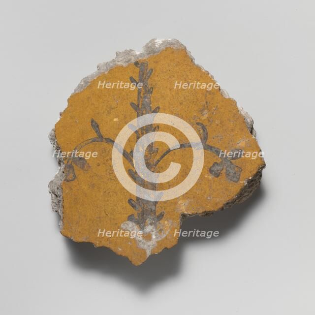 Wall painting fragment, 1st century A.D.. Creator: Unknown.