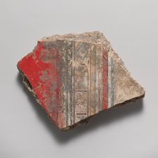 Wall painting fragment, 1st century A.D.. Creator: Unknown