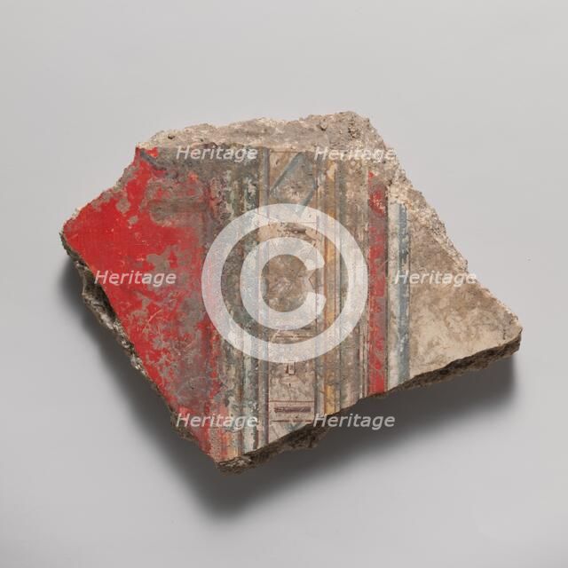 Wall painting fragment, 1st century A.D.. Creator: Unknown.